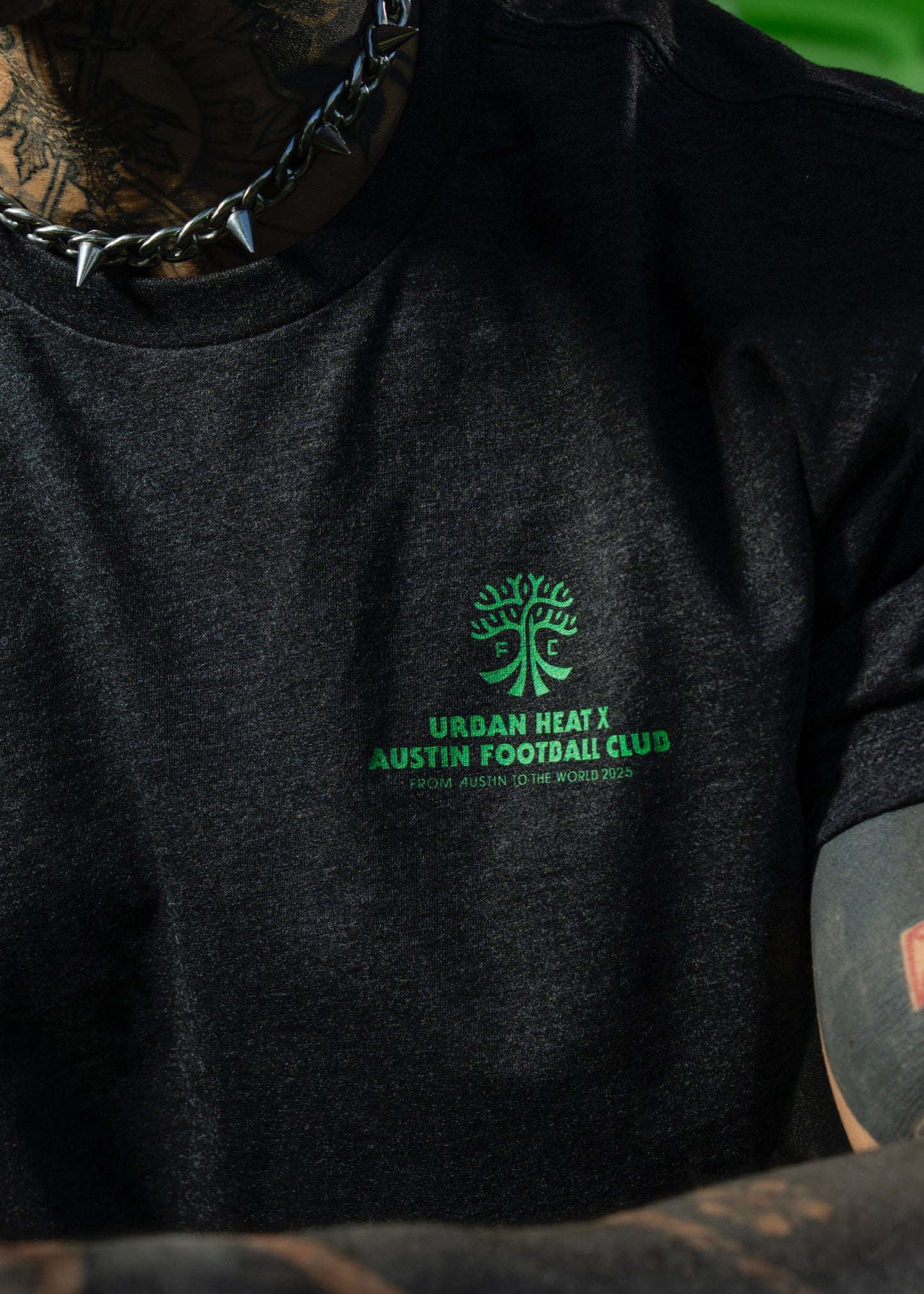 Austin FC X Urban Heat Collab T-shirt